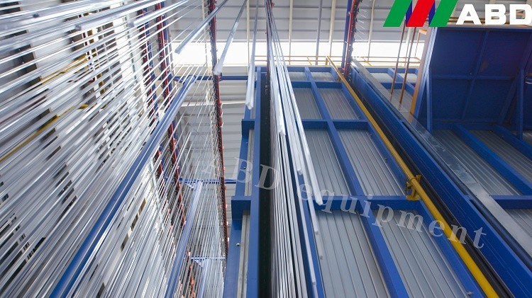 Natural Gas Heating Car Rim Powder Coating Paint Plant 98% Powder Recovery