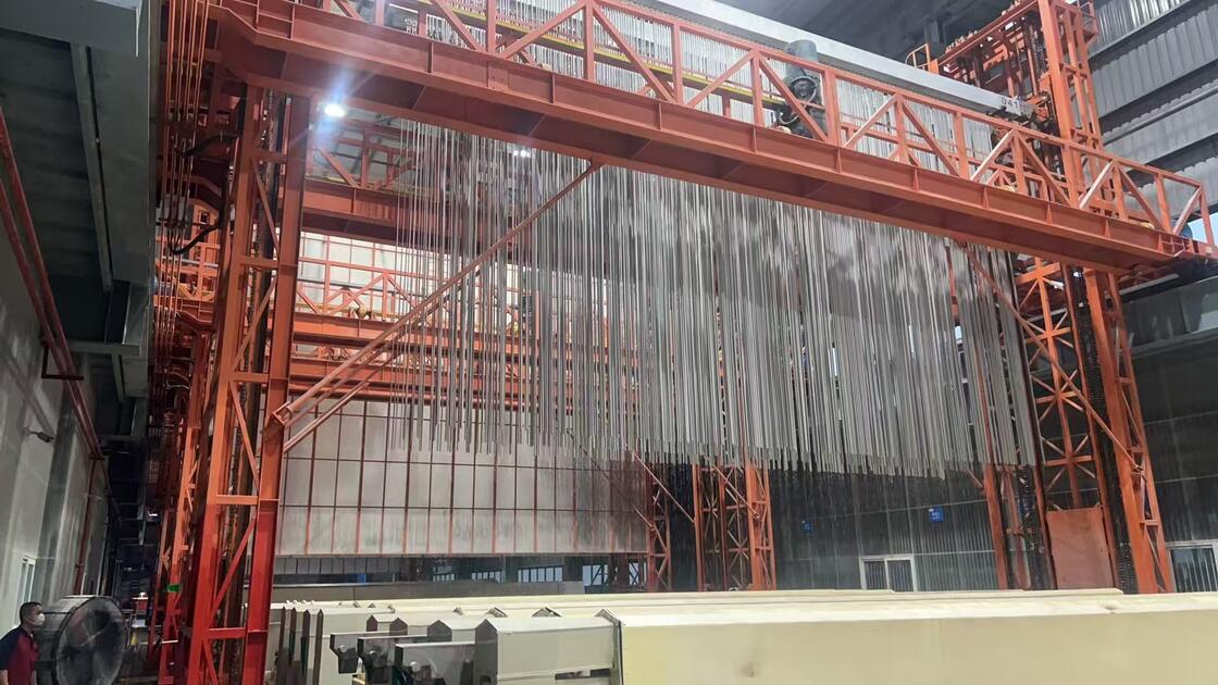 Conductivity Anodizing Tank  Vertical Anodizing Production Line for Aluminum Profiles