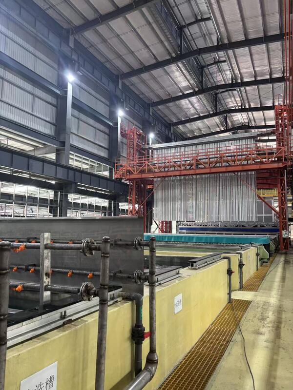 Alkaline Etching Tank Vertical Anodizing Production Line for Aluminum Profiles