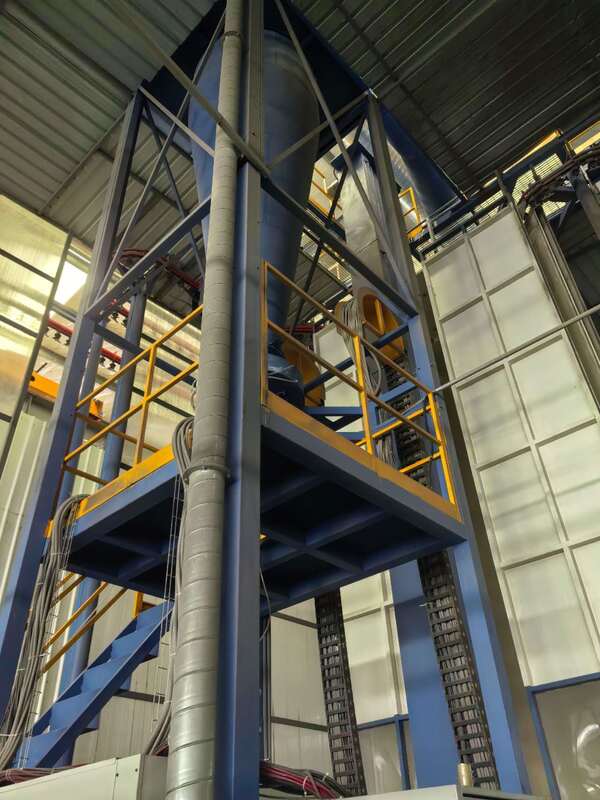 Brand Spraying Gun Aluminum Profiles Vertical Powder Coating Line