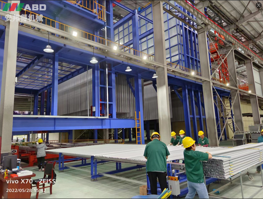 Línea de producción de anodizado vertical de gabinete eléctrico múltiple de alto rendimiento para tratamiento de superficie de aluminio Equipo ABD