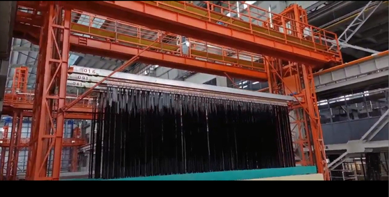 Sistema de control por computadora superior de calefacción de GNL de alto rendimiento Línea de producción de anodización para tratamiento de superficie de aluminio Equipo ABD
