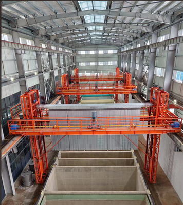 Sistema de calefacción de GNL de Camboya Equipo de tratamiento de superficie de perfiles de aluminio de anodizado vertical multifuncional totalmente automático